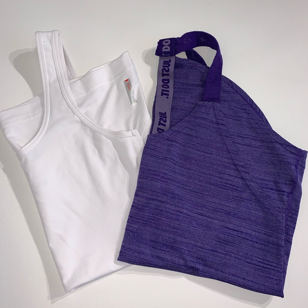 2 Tanks-Zella and Nike tanks size S